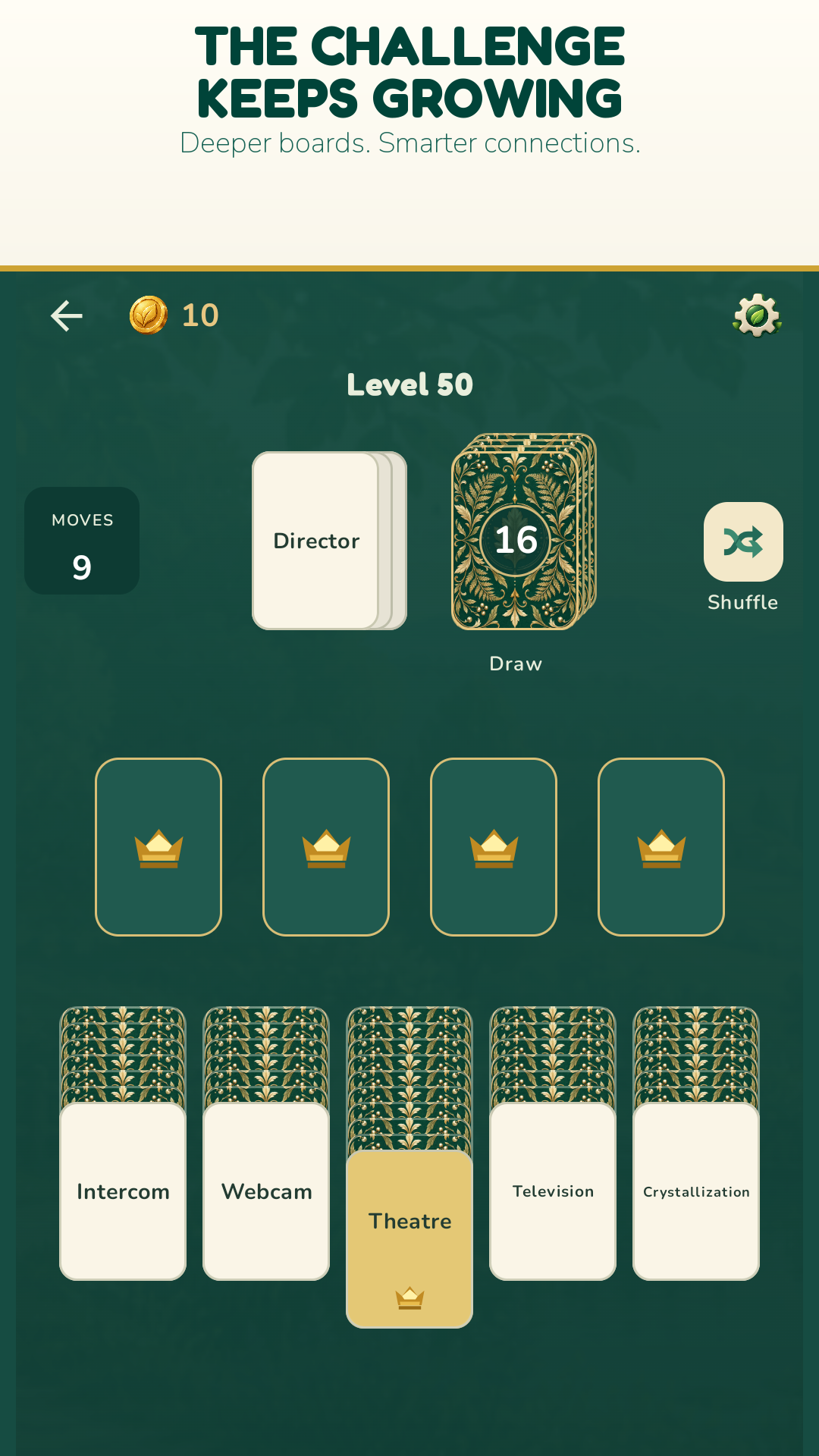 A growing Level 50 challenge