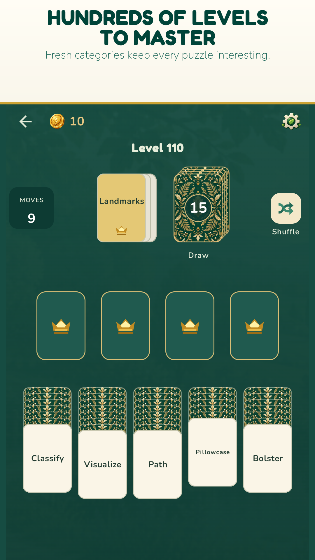 Level 110 in Words Grove